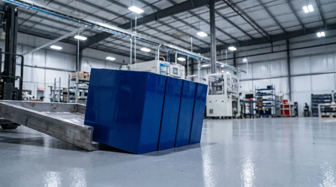 Stacking and pressing area of a module segment